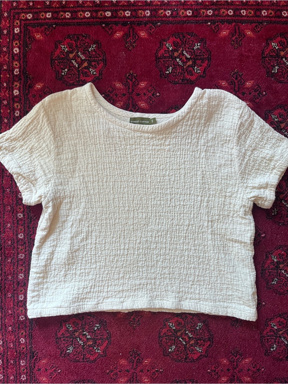 Honest Cotton Crinkle Cotton Perfect T